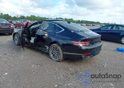 2022 Genesis G80 2.5T Rwd из США, поврежденный, VIN KMTGB4SC9NU139021